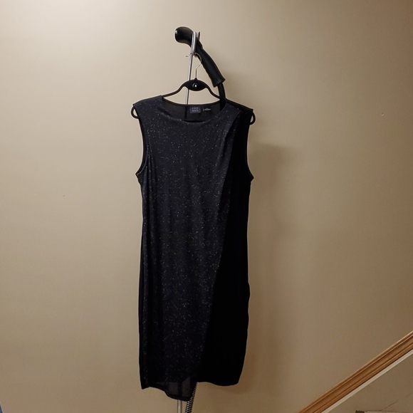 Midi length jersey sleeveless dress - Picture 2 of 4